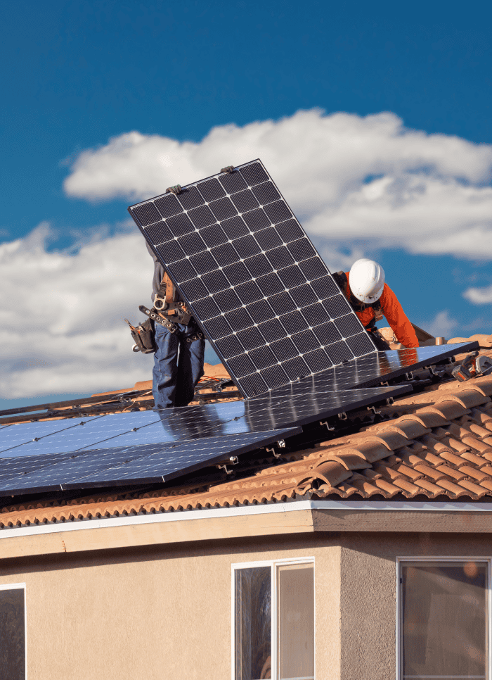 Andamio elevador placas solares Andamio elevador placas solares