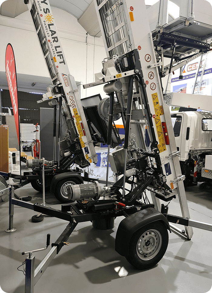 Grúas Elevación de Materiales por fachada Grúas Elevación de Materiales por fachada