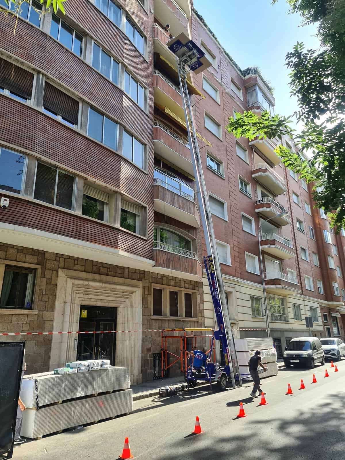 Grúas para materiales de construcción Grúas para materiales de construcción