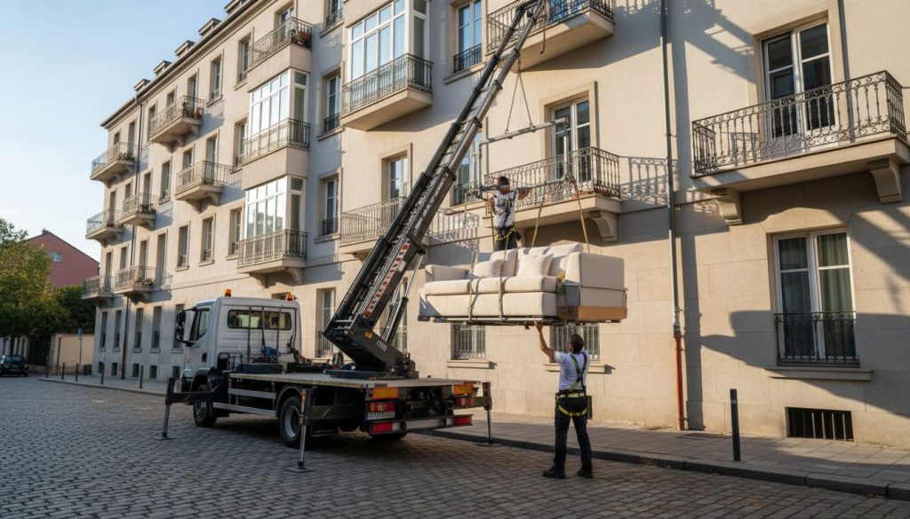 Alquiler de Grúas Elevadoras y Montacargas Madrid | GRÚAS PROFI 5 como trasladar muebles voluminosos sin riesgos